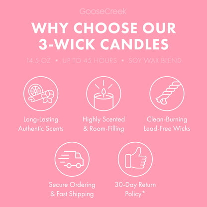 Butterfly Garden 3-Wick Candle