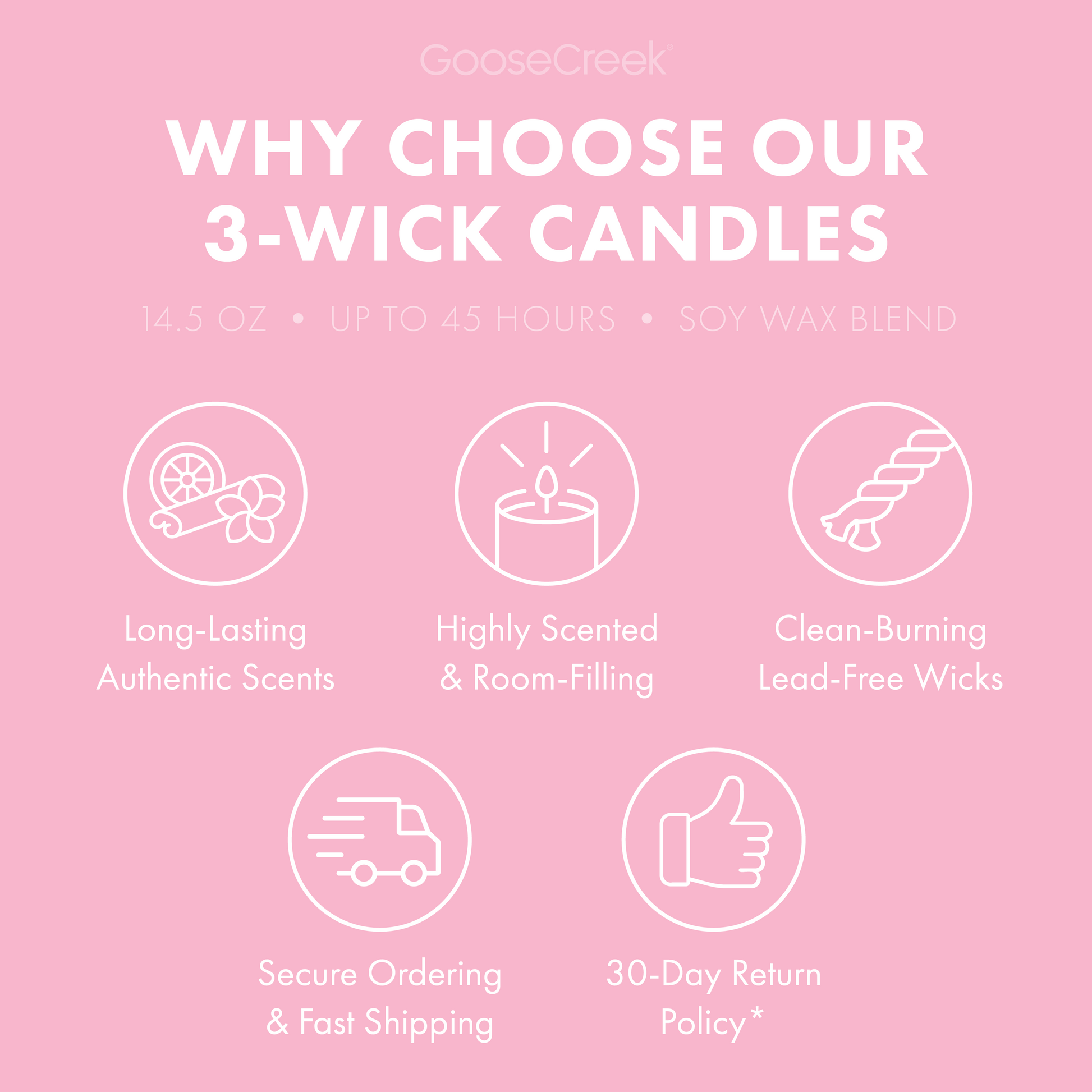 Chocolate Dipped Strawberries Large 3-Wick Candle