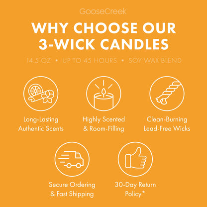 Exhilarating Pineapple 3-Wick Candle