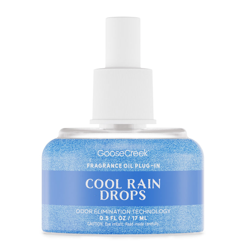 Cool Rain Drops Odor Eliminating Plug-in Refill Blend 3-0647
