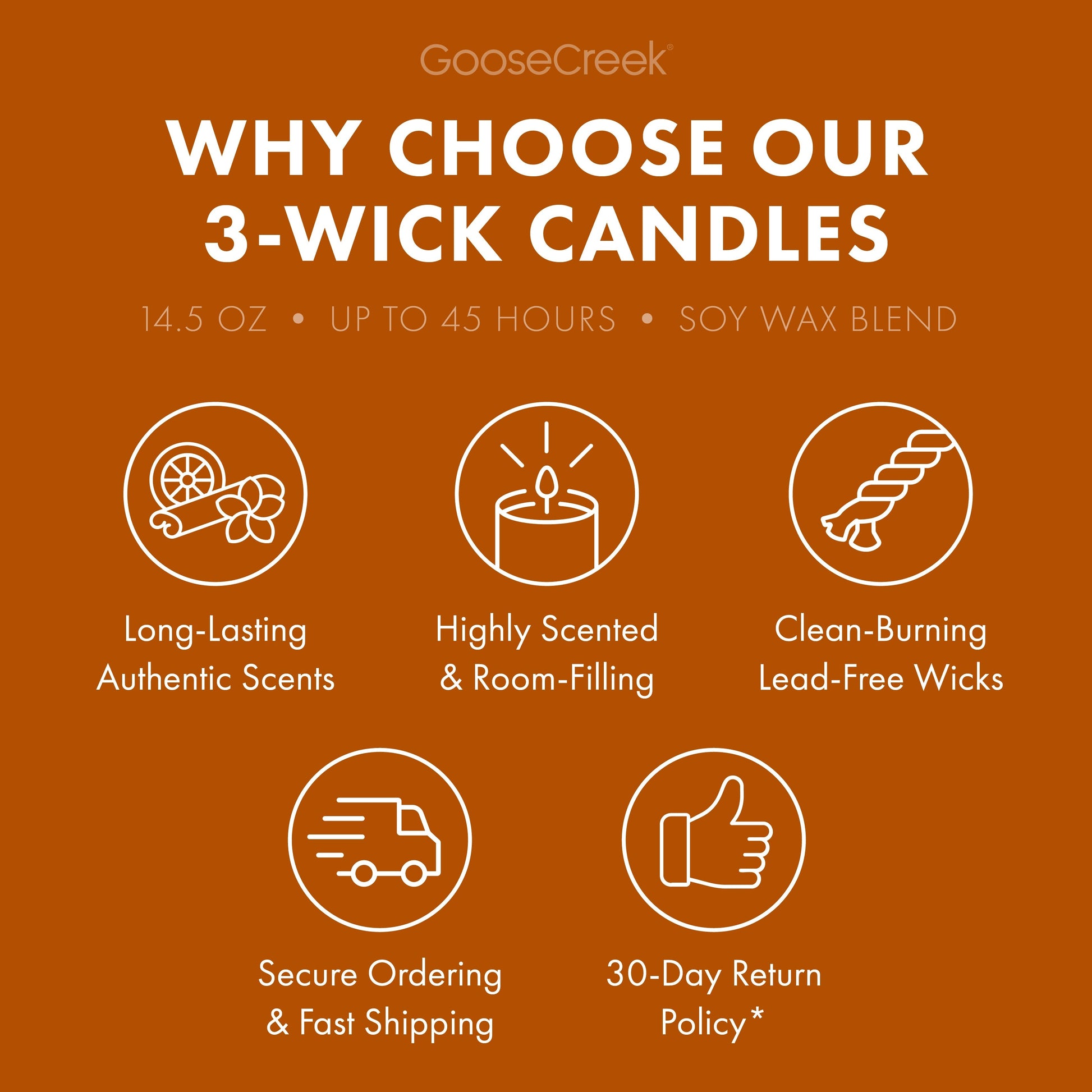 Golden Coconut Glow 3-Wick Candle
