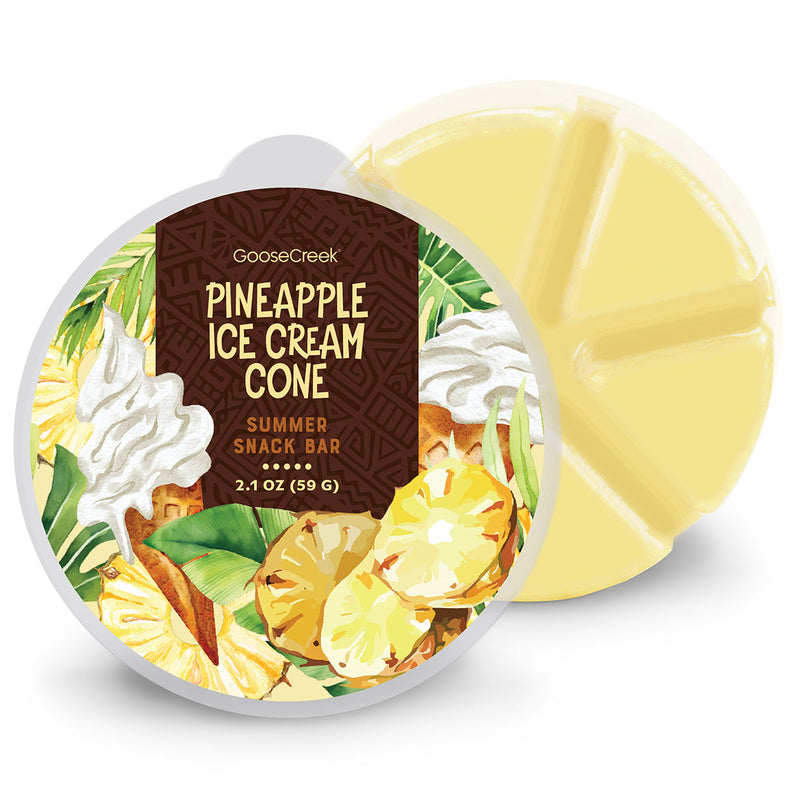 Pineapple Ice Cream Cone Wax Melt Blend 3-0637