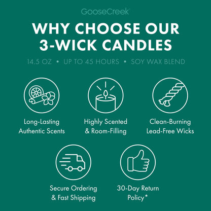Soothing Aloe & Watermint 3-Wick Candle