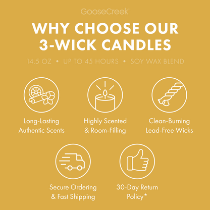 Sparkling Orange Mimosa 3-Wick Candle