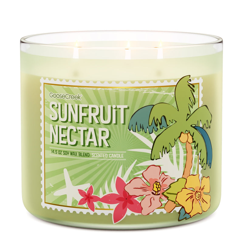 Sunfruit Nectar 3-Wick Candle Edit 3-0629
